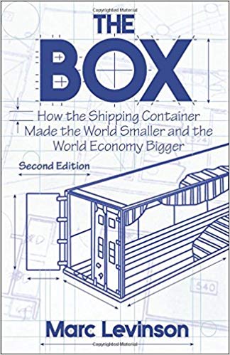 Couverture du livre 'The Box: How the Shipping Container Made the World Smaller and the World Economy Bigger'