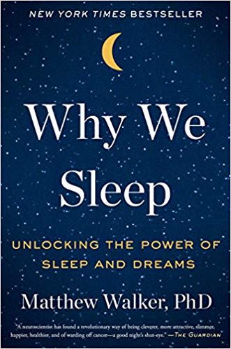 Couverture du livre 'why we sleep'