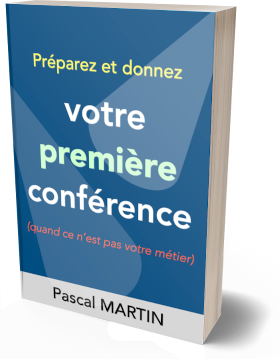 Couverture du livre « Préparez et donnez votre première conférence (quand ce n'est pas votre métier) »