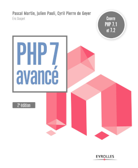 Cover of the book 'PHP 7 avancé'