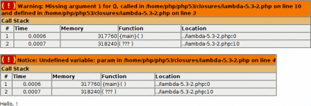 lambda-php-5.3-warning-missing-argument.png