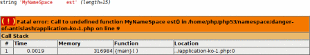 namespace-antislash-caractere-echappement-1.png